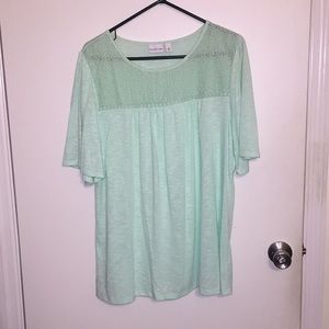 Mint Green Top